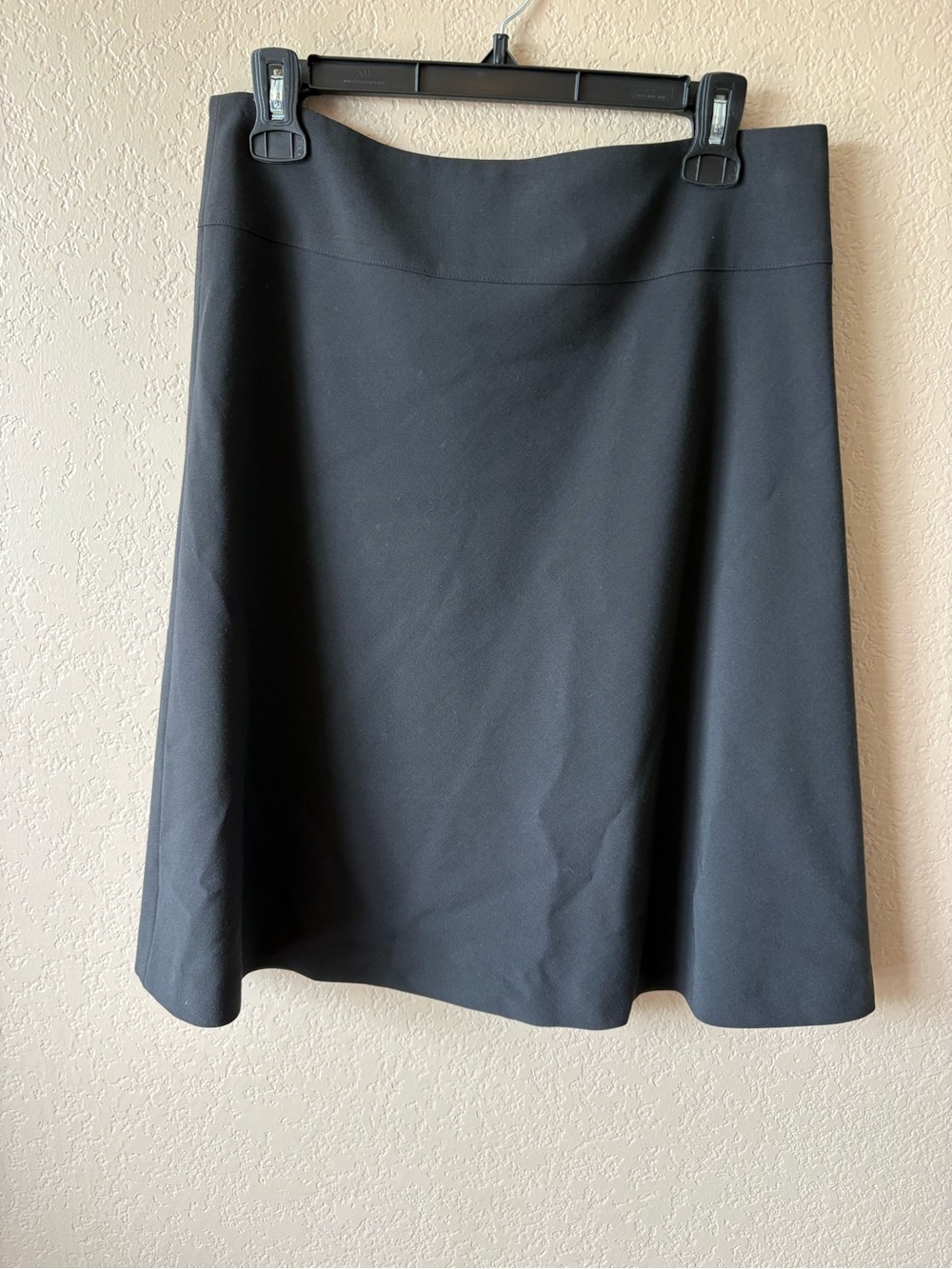 Express Design Studio Vintage Black A Line Skirt Size 6 Lined Career Y2K 90s